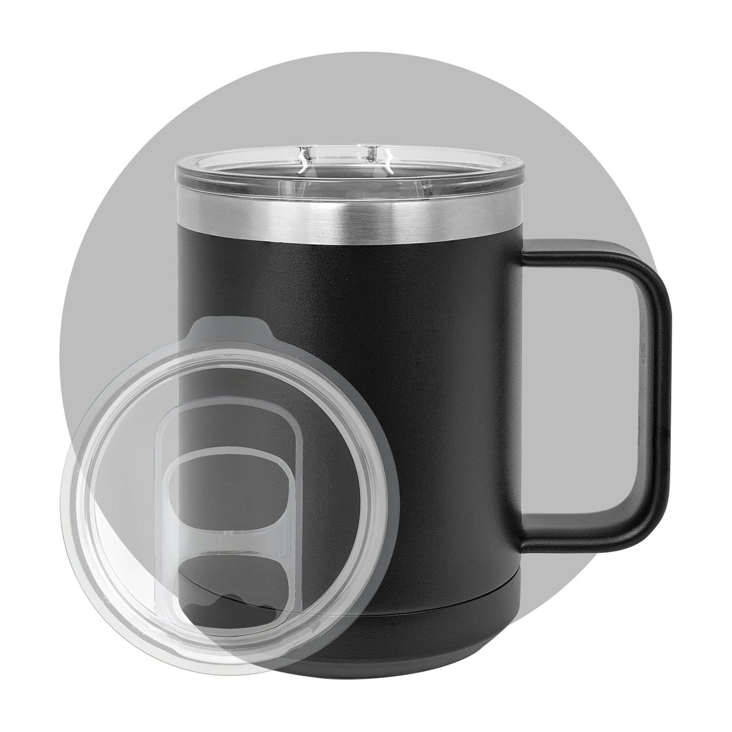 Polar Camel 15 oz. Travel Mug with Slider Lid