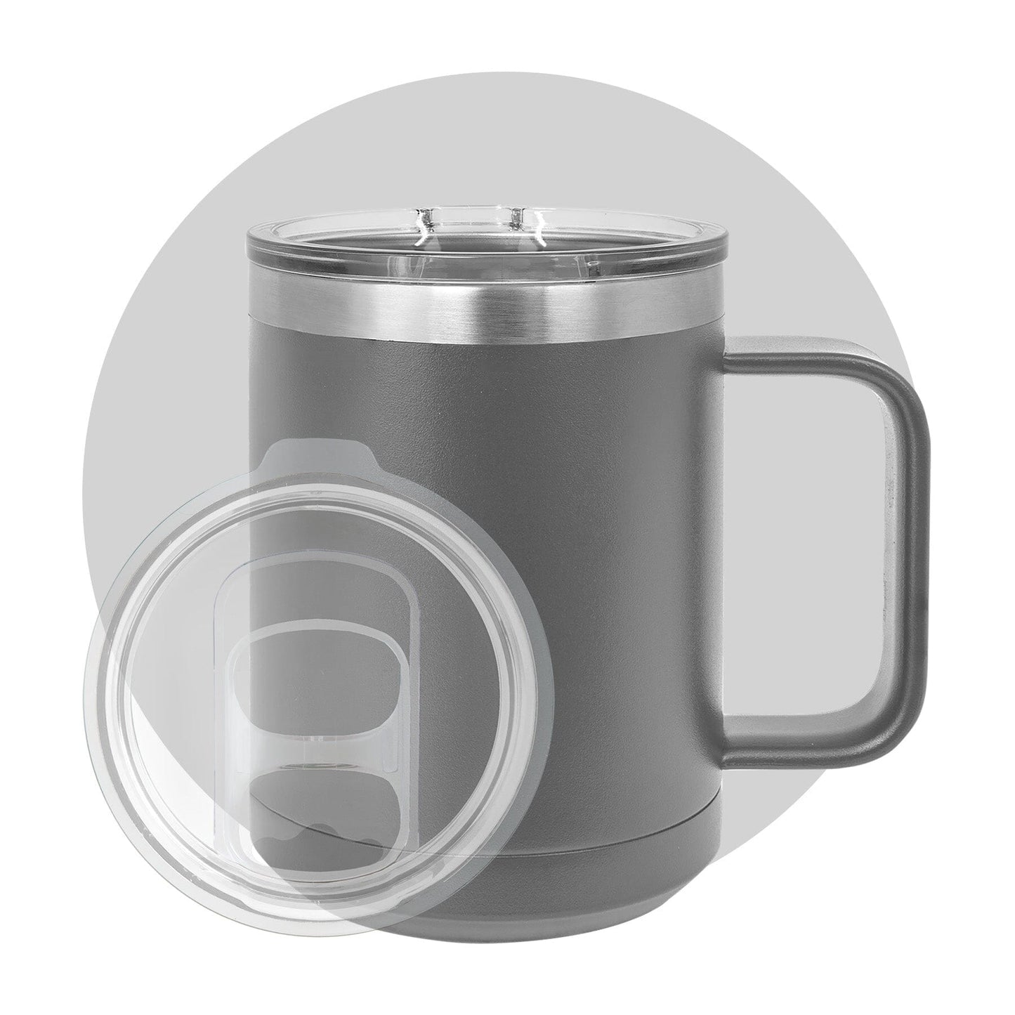 Polar Camel 15 oz. Travel Mug with Slider Lid
