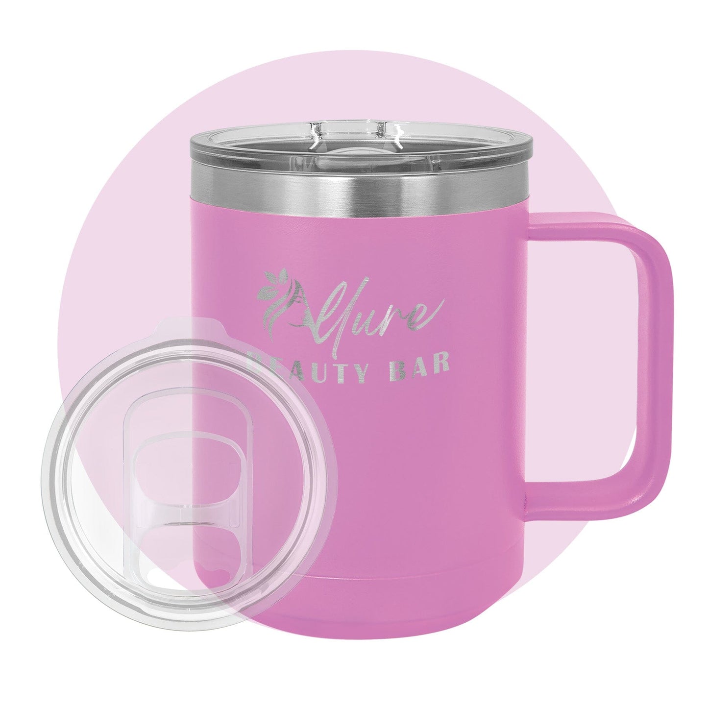 Polar Camel 15 oz. Travel Mug with Slider Lid