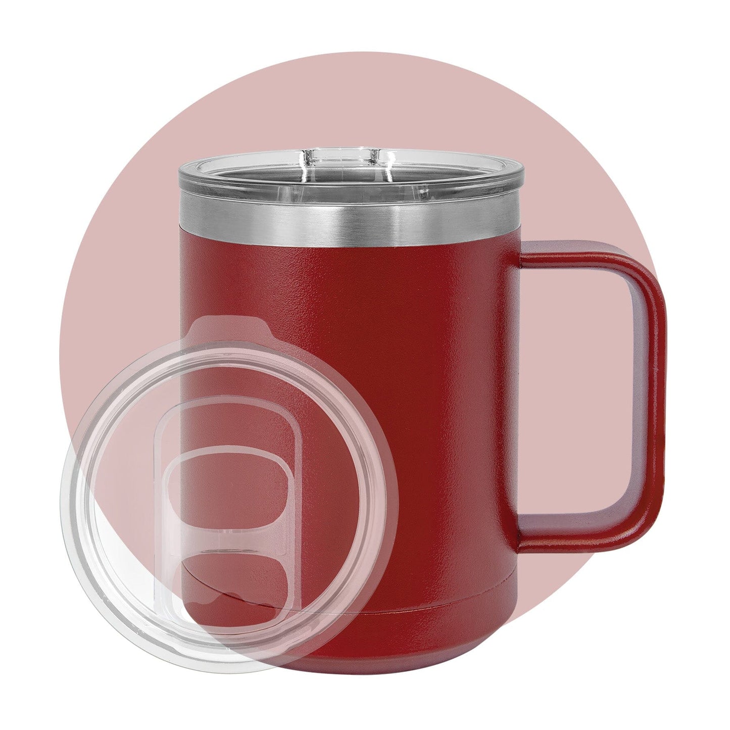 Polar Camel 15 oz. Travel Mug with Slider Lid