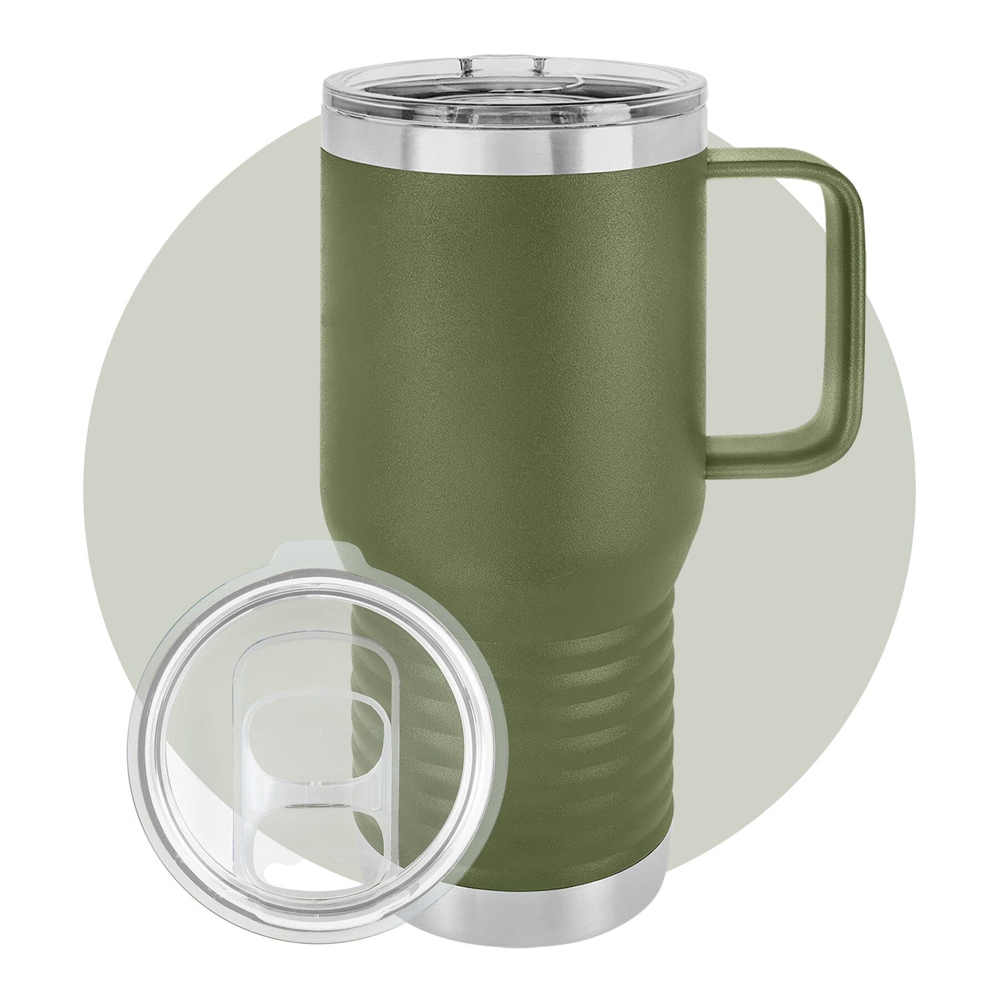 Polar Camel 20 oz. Travel Mug with Slider Lid