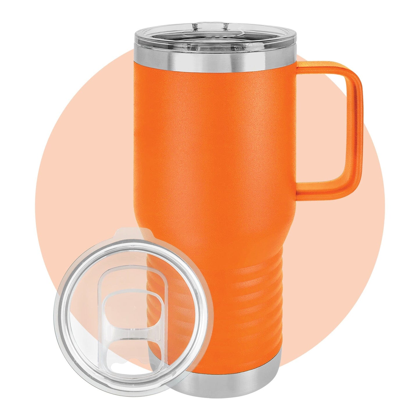 Polar Camel 20 oz. Travel Mug with Slider Lid