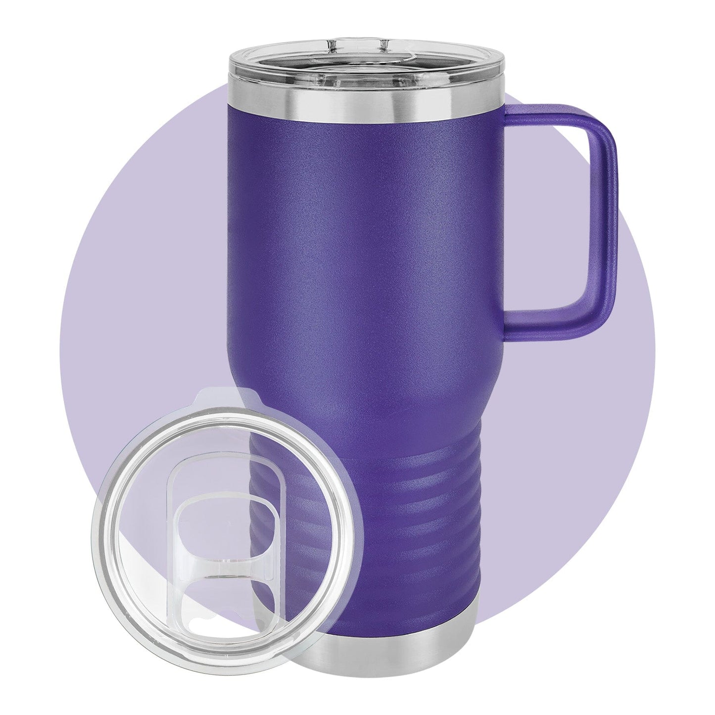 Polar Camel 20 oz. Travel Mug with Slider Lid