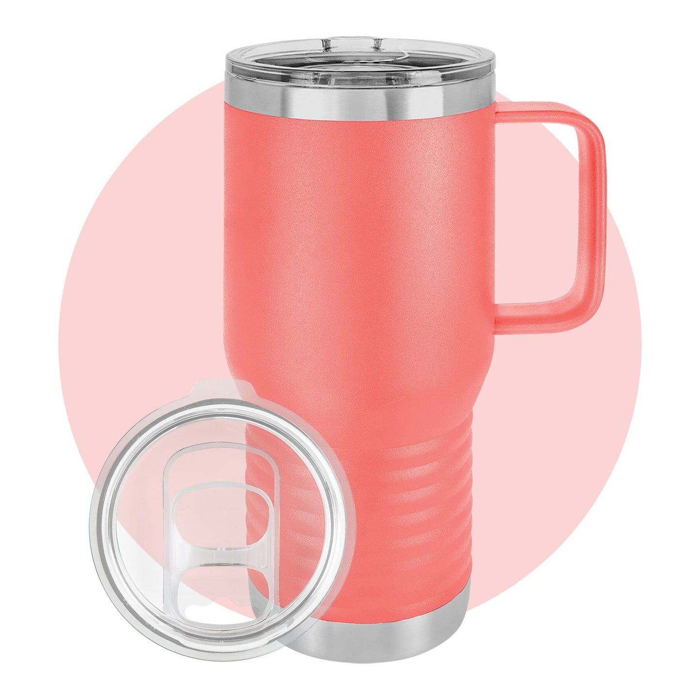 Polar Camel 20 oz. Travel Mug with Slider Lid