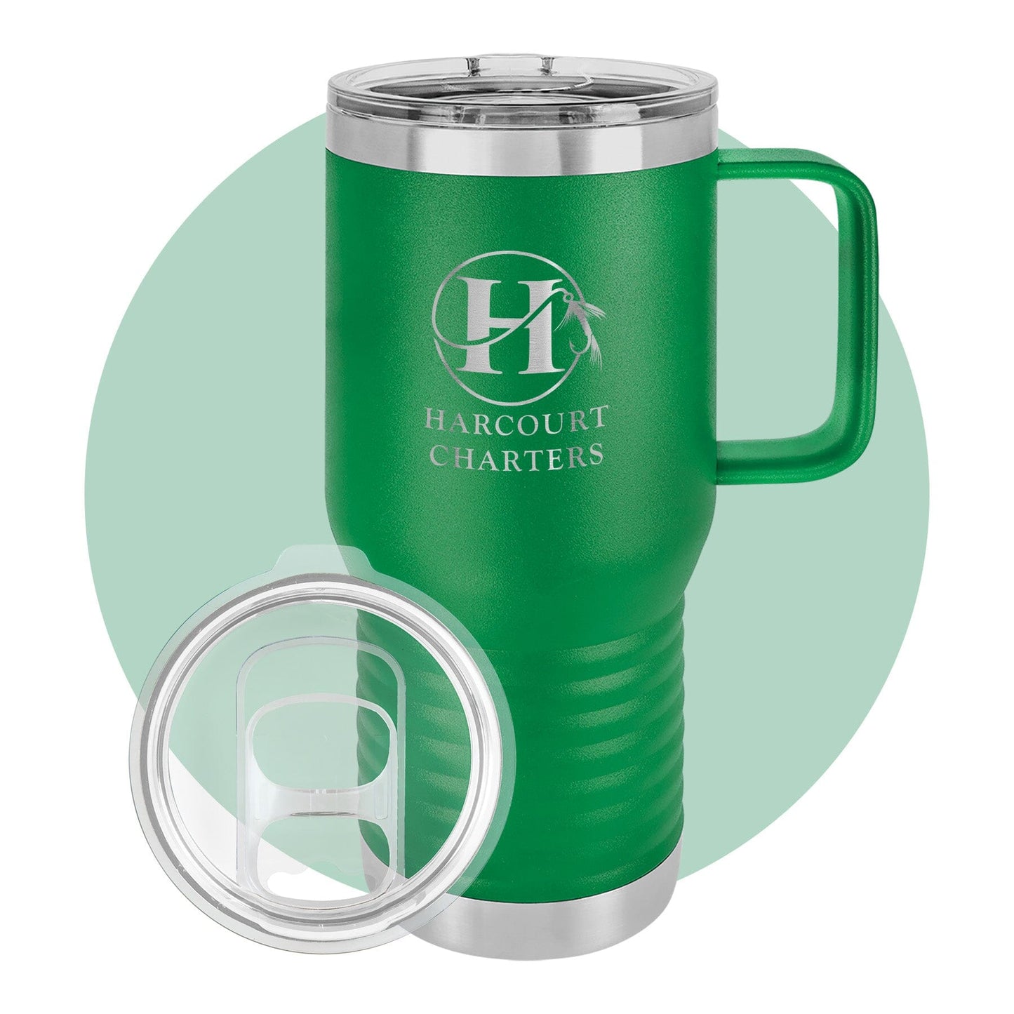 Polar Camel 20 oz. Travel Mug with Slider Lid