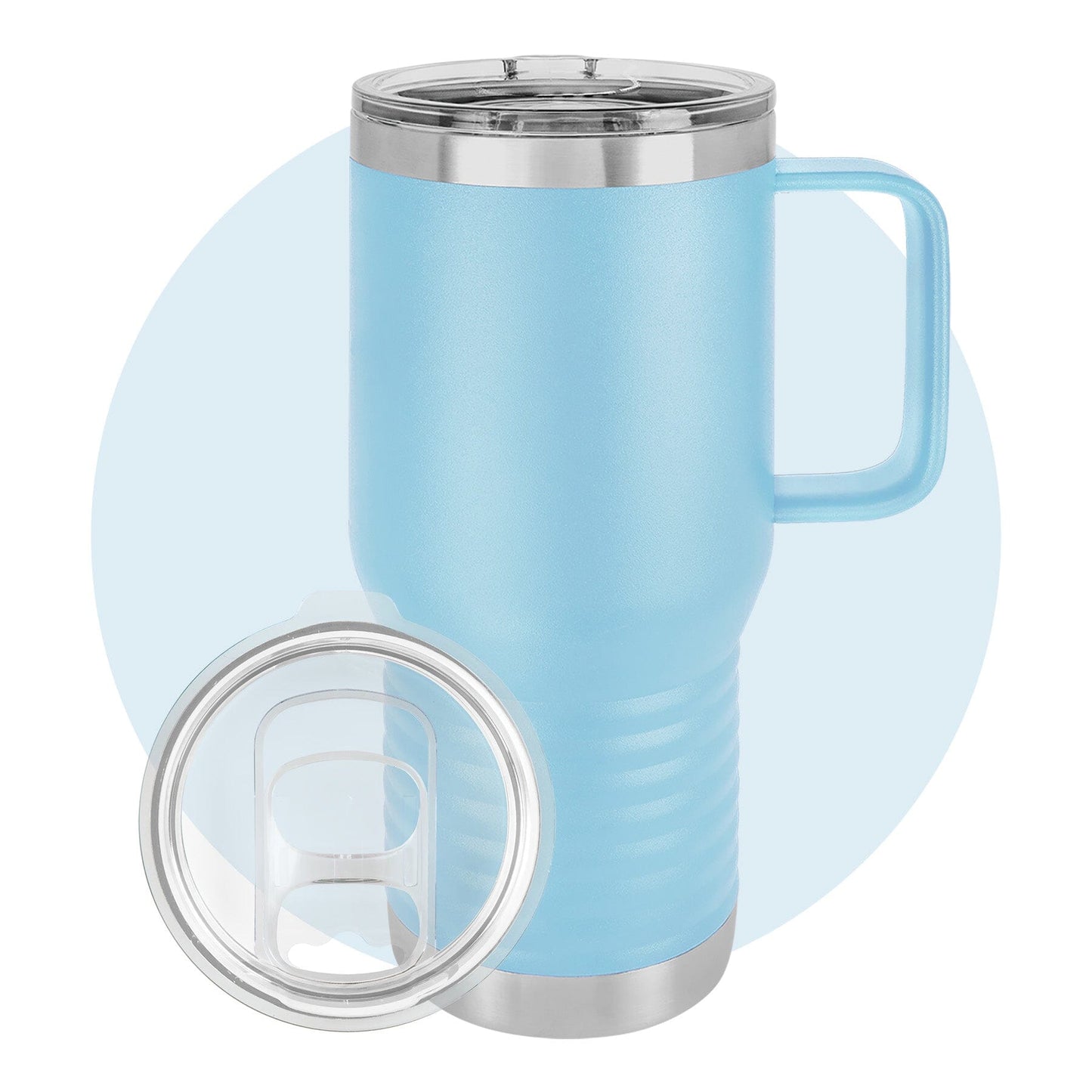 Polar Camel 20 oz. Travel Mug with Slider Lid
