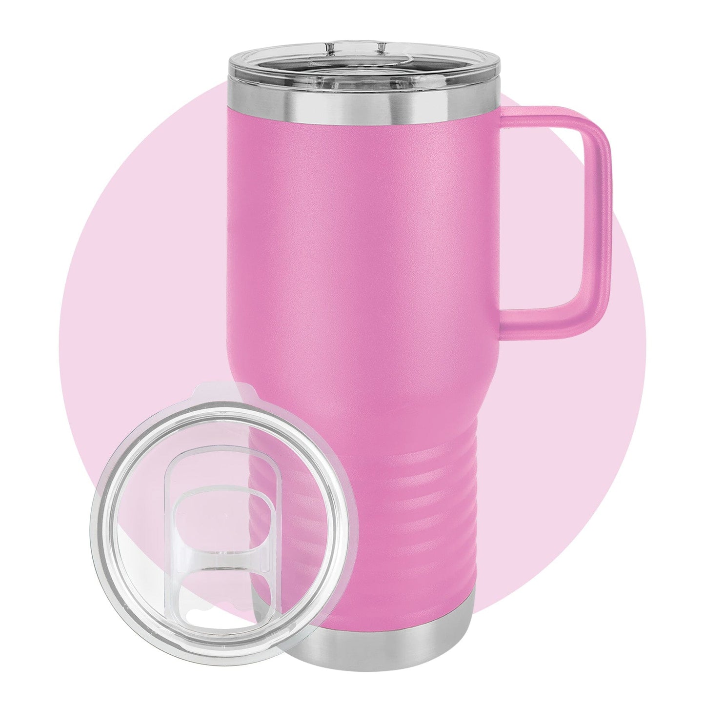 Polar Camel 20 oz. Travel Mug with Slider Lid