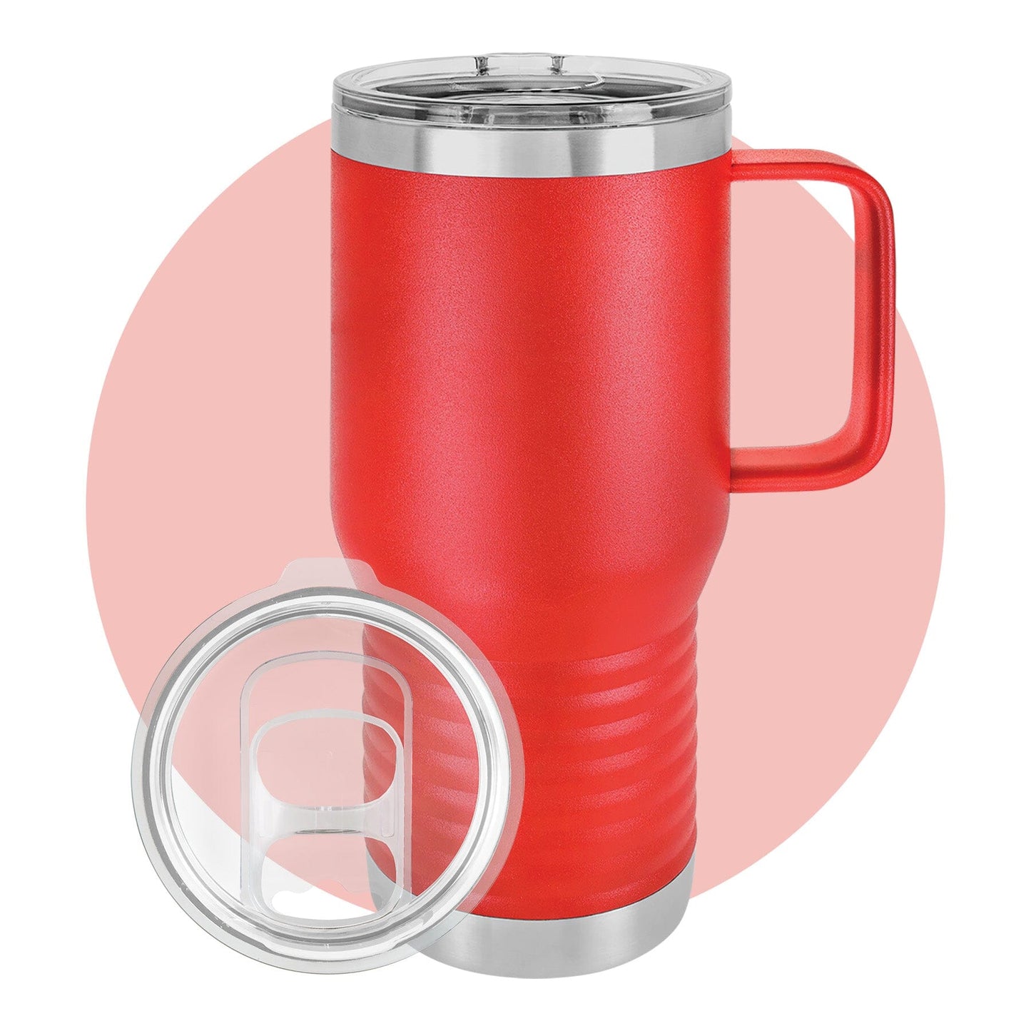 Polar Camel 20 oz. Travel Mug with Slider Lid