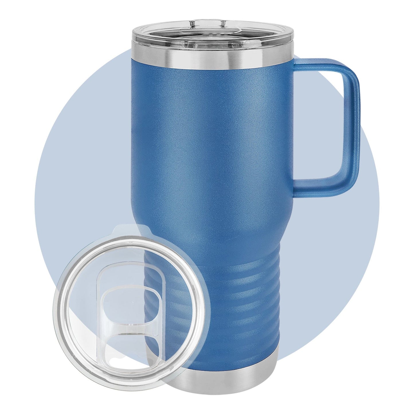 Polar Camel 20 oz. Travel Mug with Slider Lid