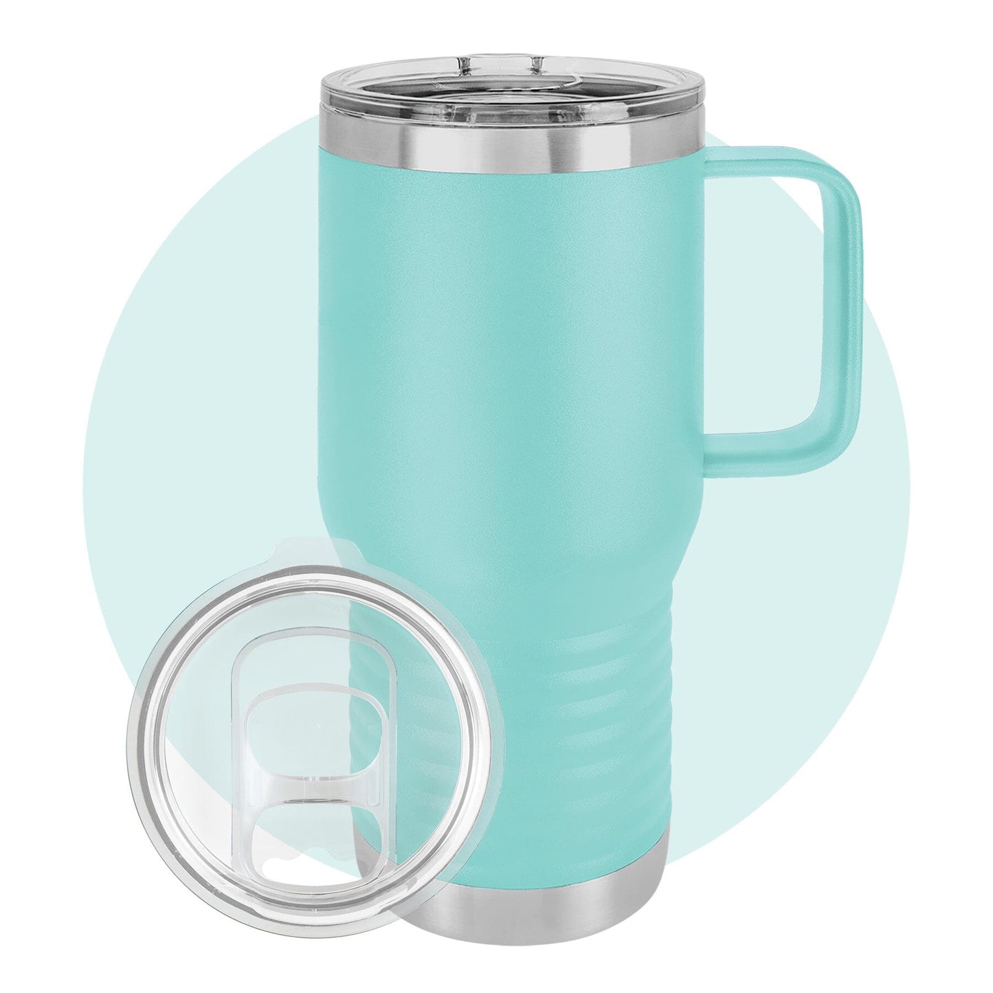 Polar Camel 20 oz. Travel Mug with Slider Lid