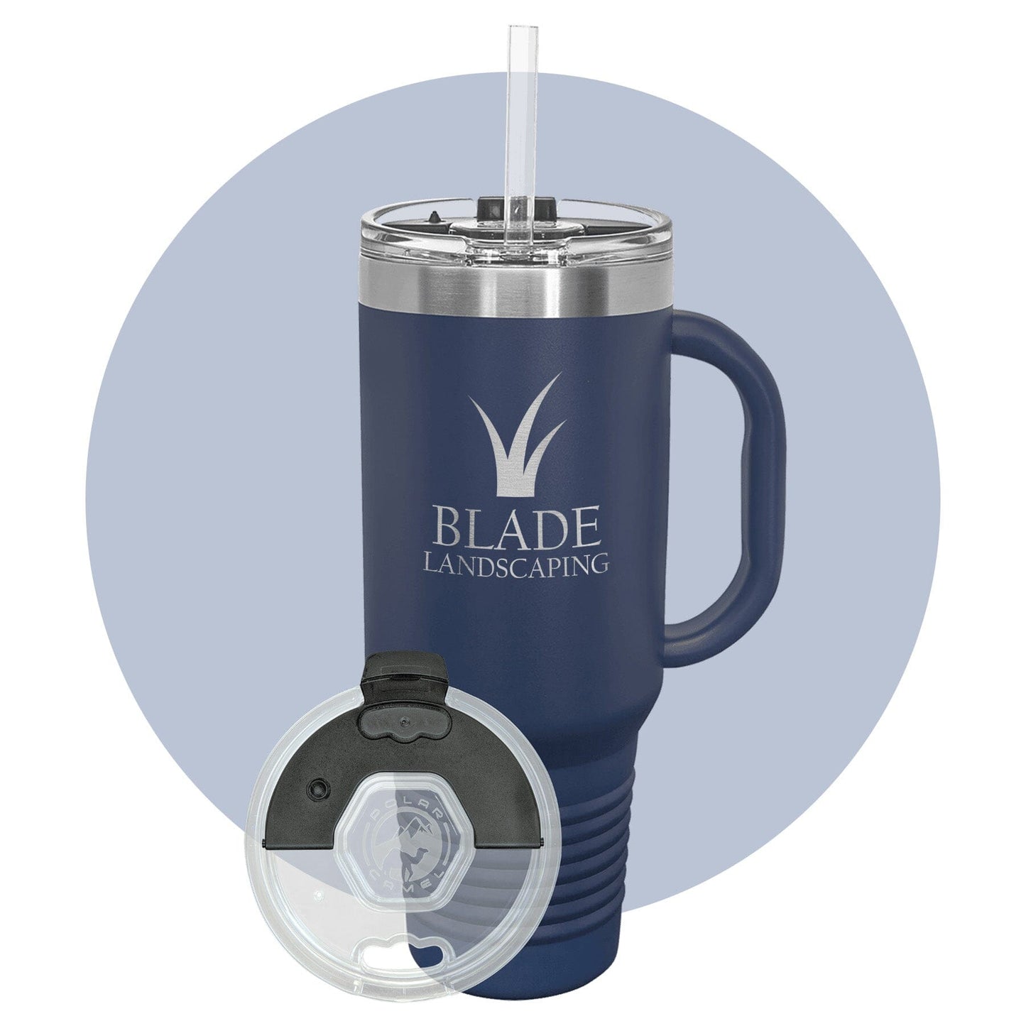 Polar Camel 40 oz. Travel Mug with Snap Lid