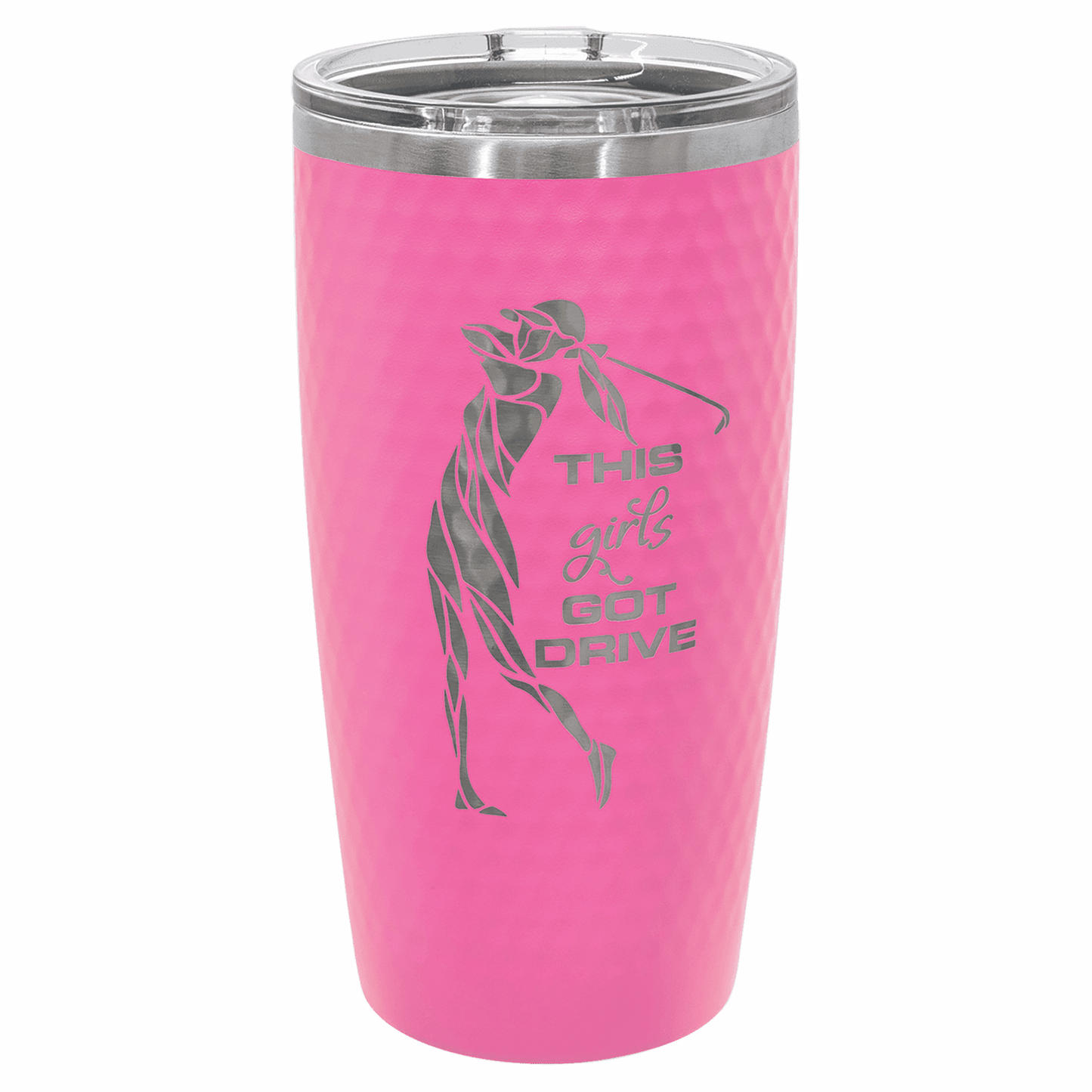 Polar Camel 20 oz. Dimple Tumbler with Slider Lid