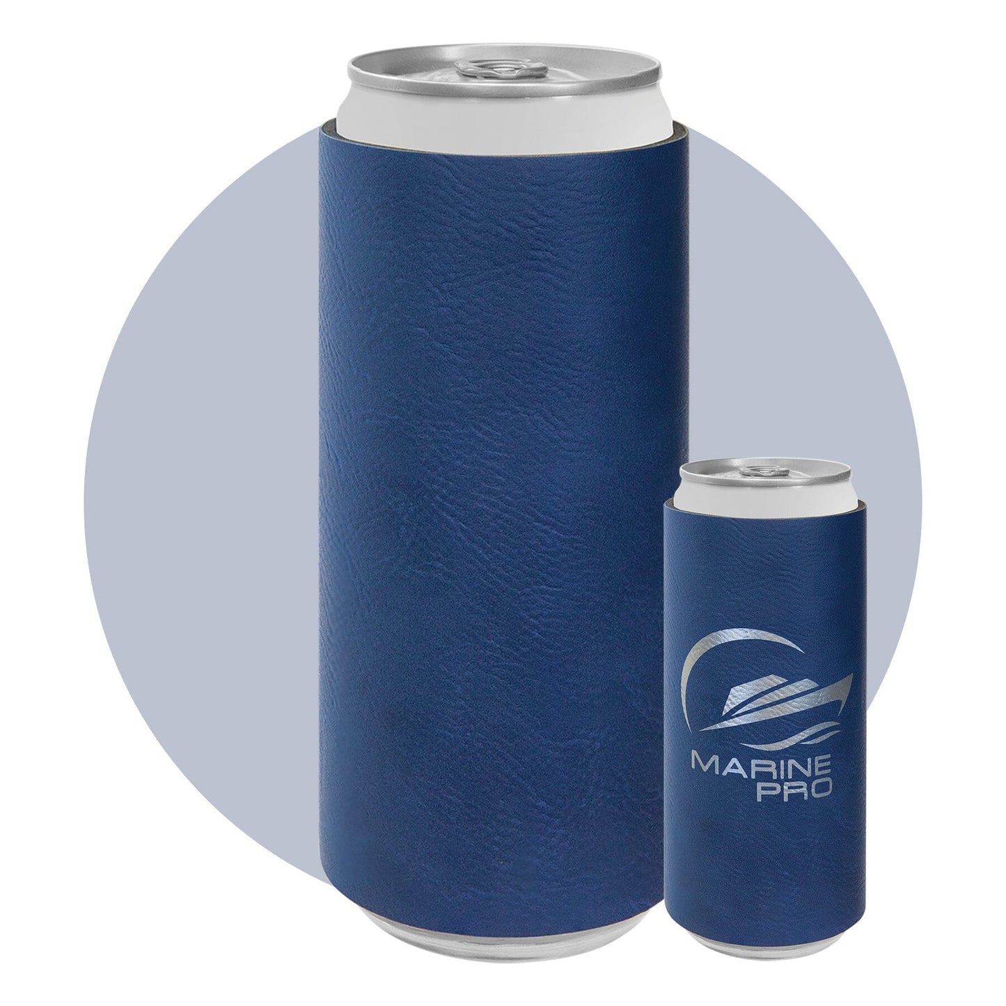 Slim Leatherette Beverage Holder