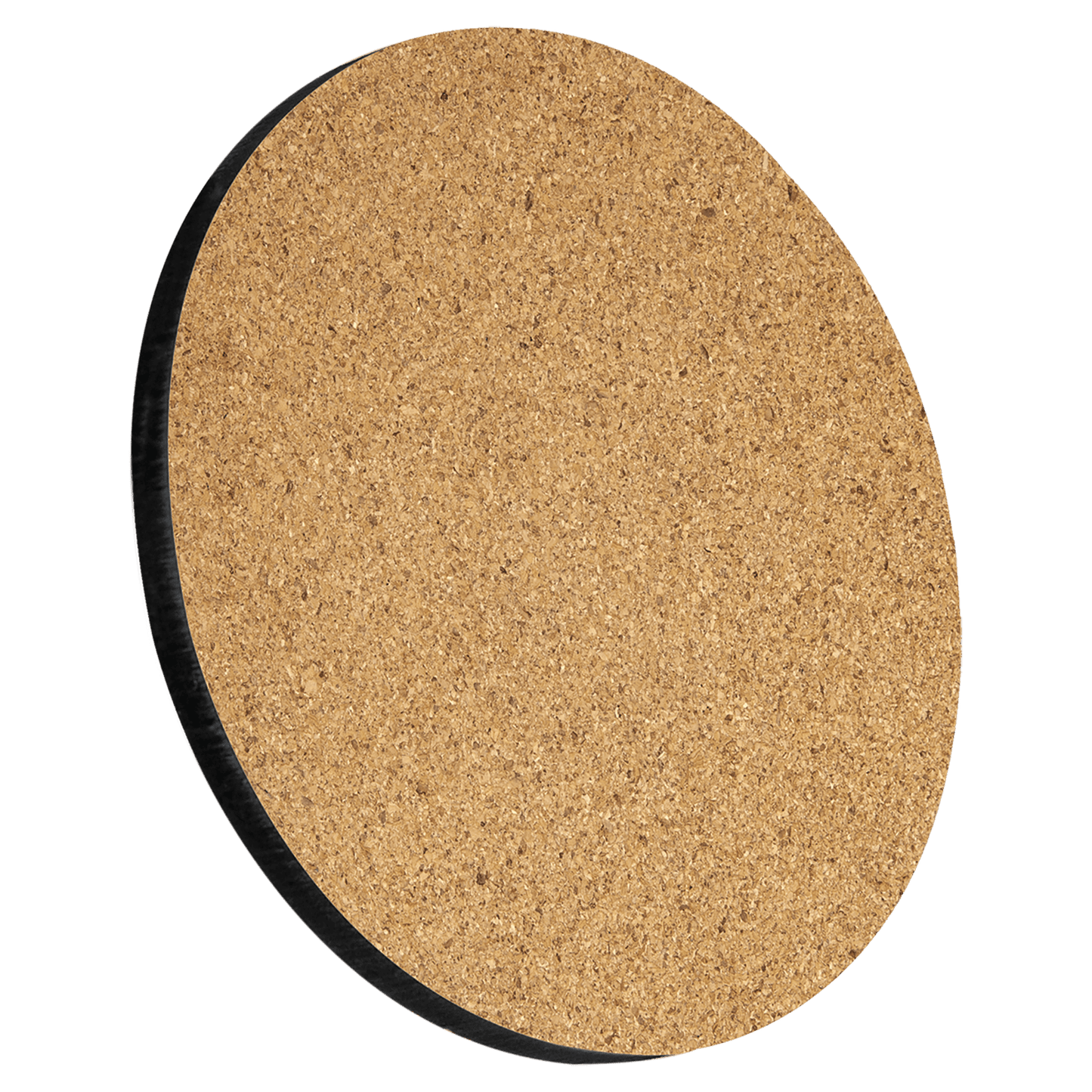 Circle Coaster with Cork Backing