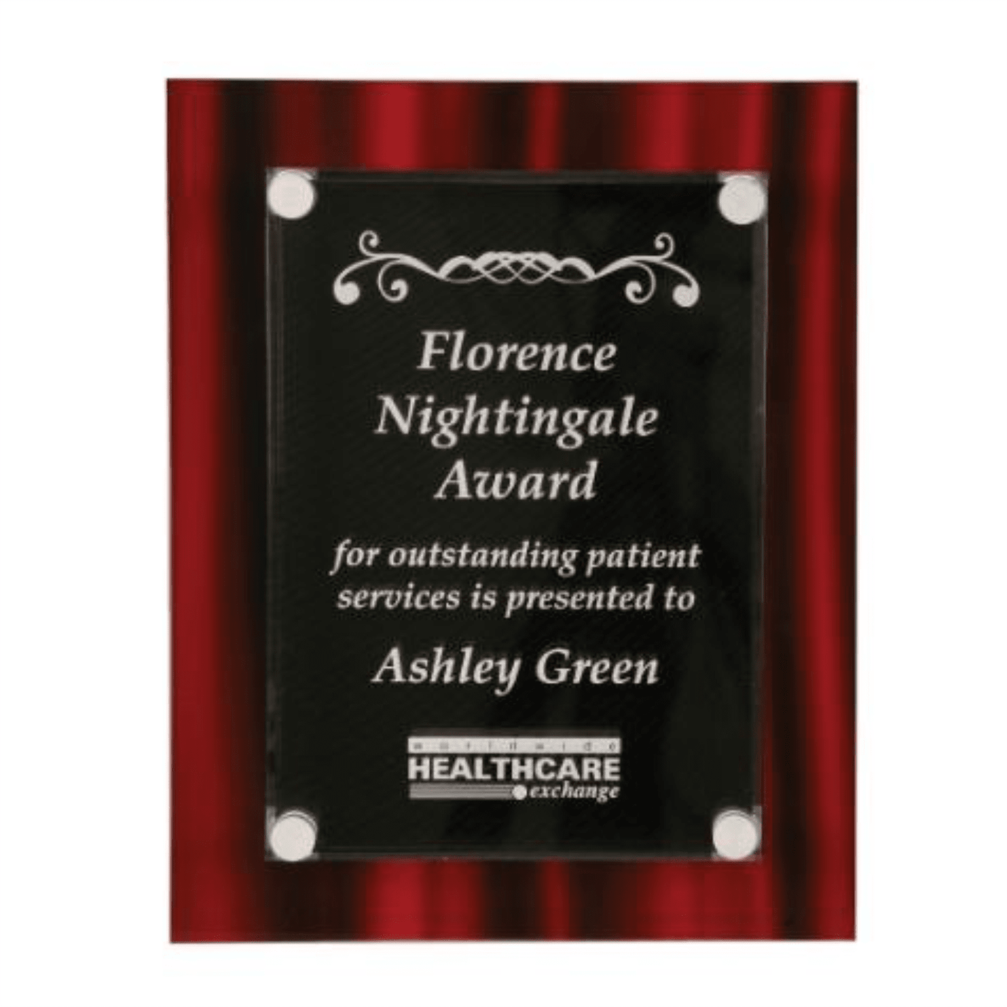 Velvet Acrylic Floating Plaque
