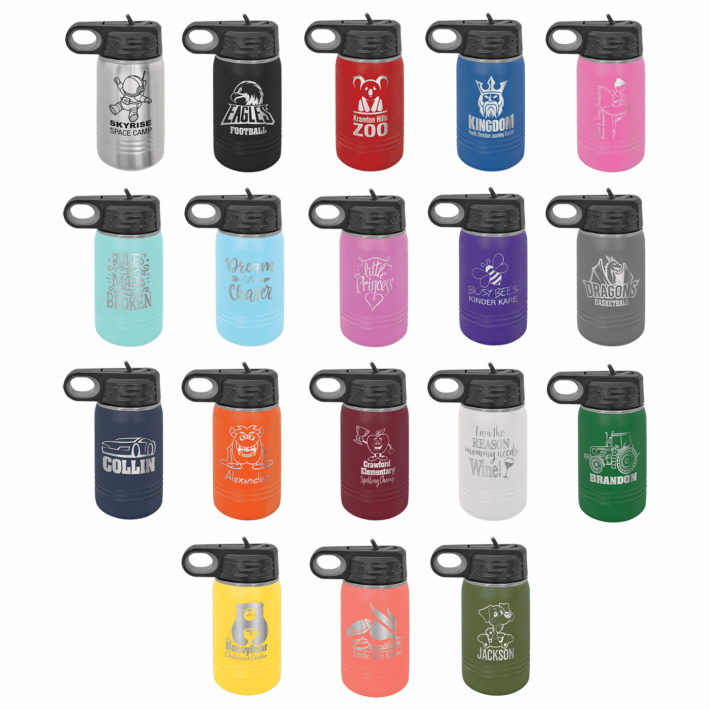 Polar Camel 12 oz. Water Bottle