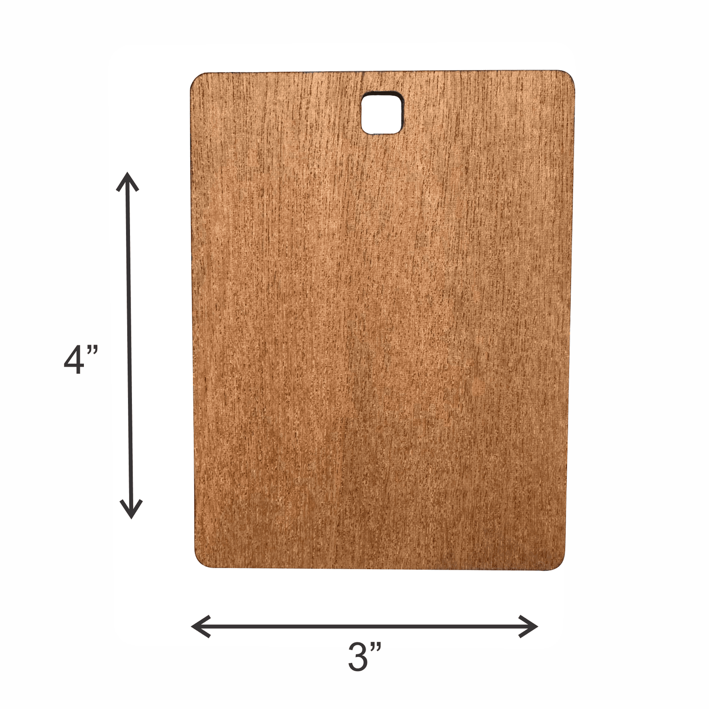 Wood Bag Tags