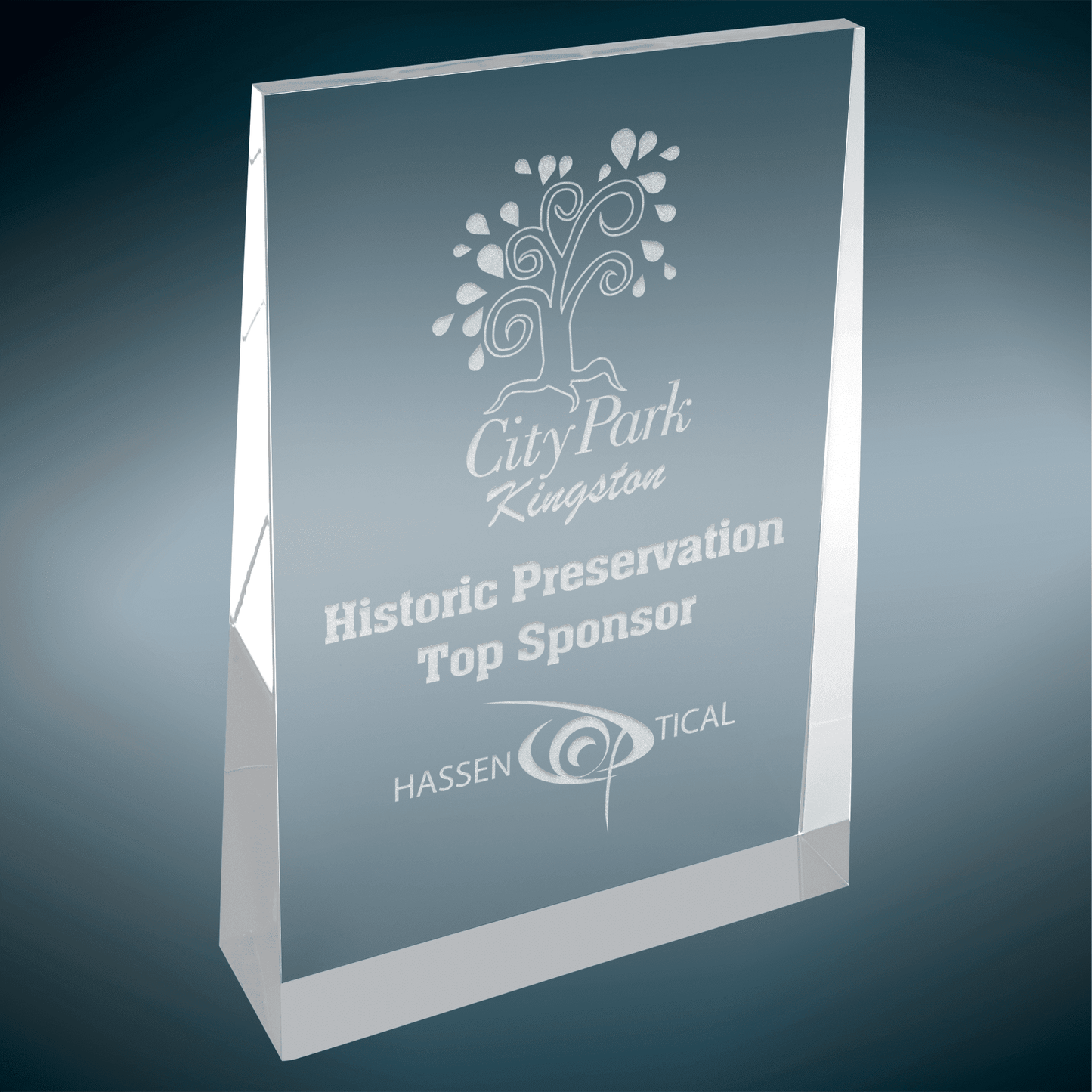 Acrylic Wedge Awards