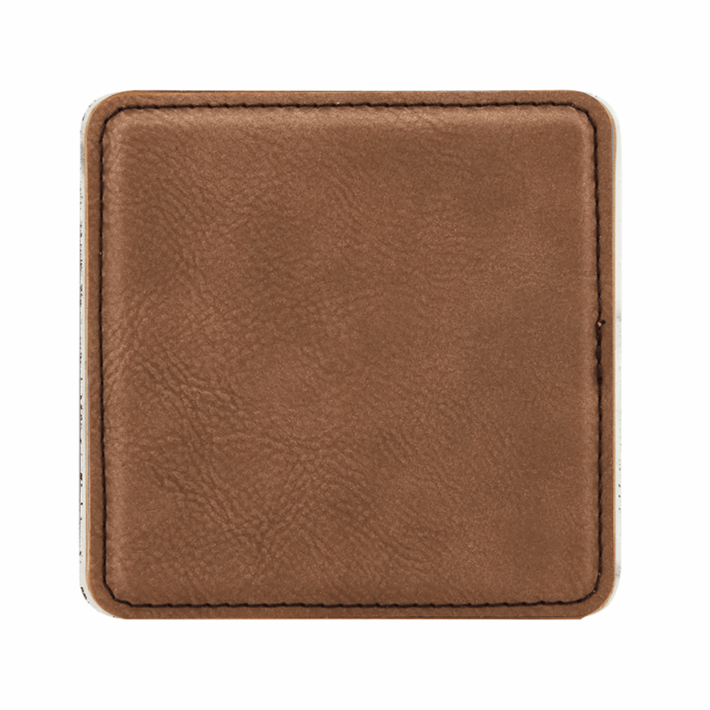 Square Leatherette Coaster Set
