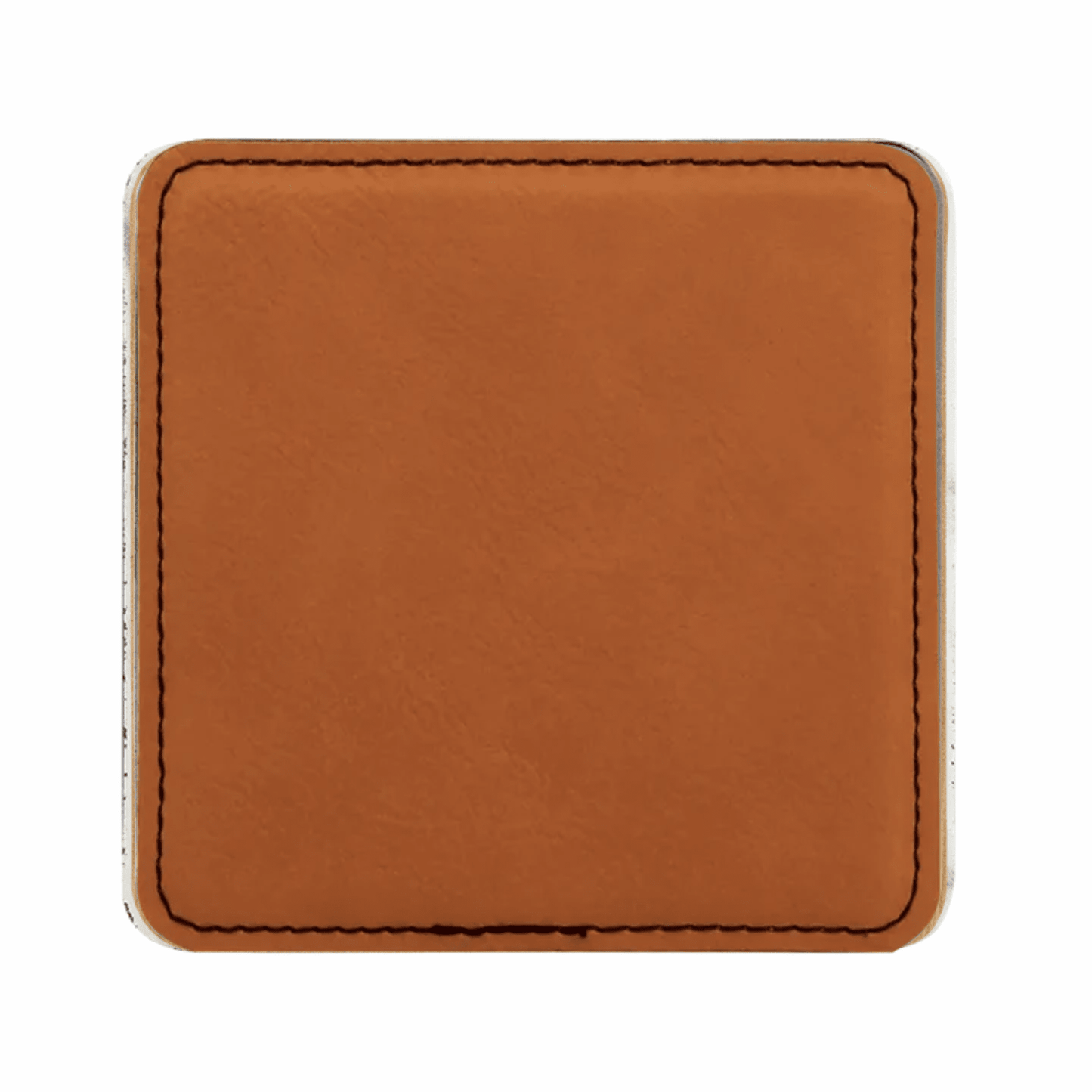 Square Leatherette Coaster Set