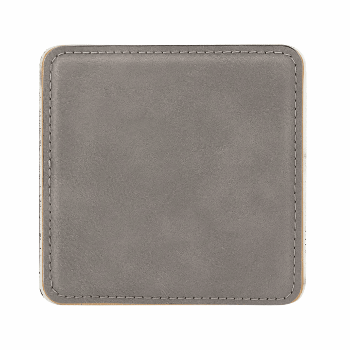 Square Leatherette Coaster Set