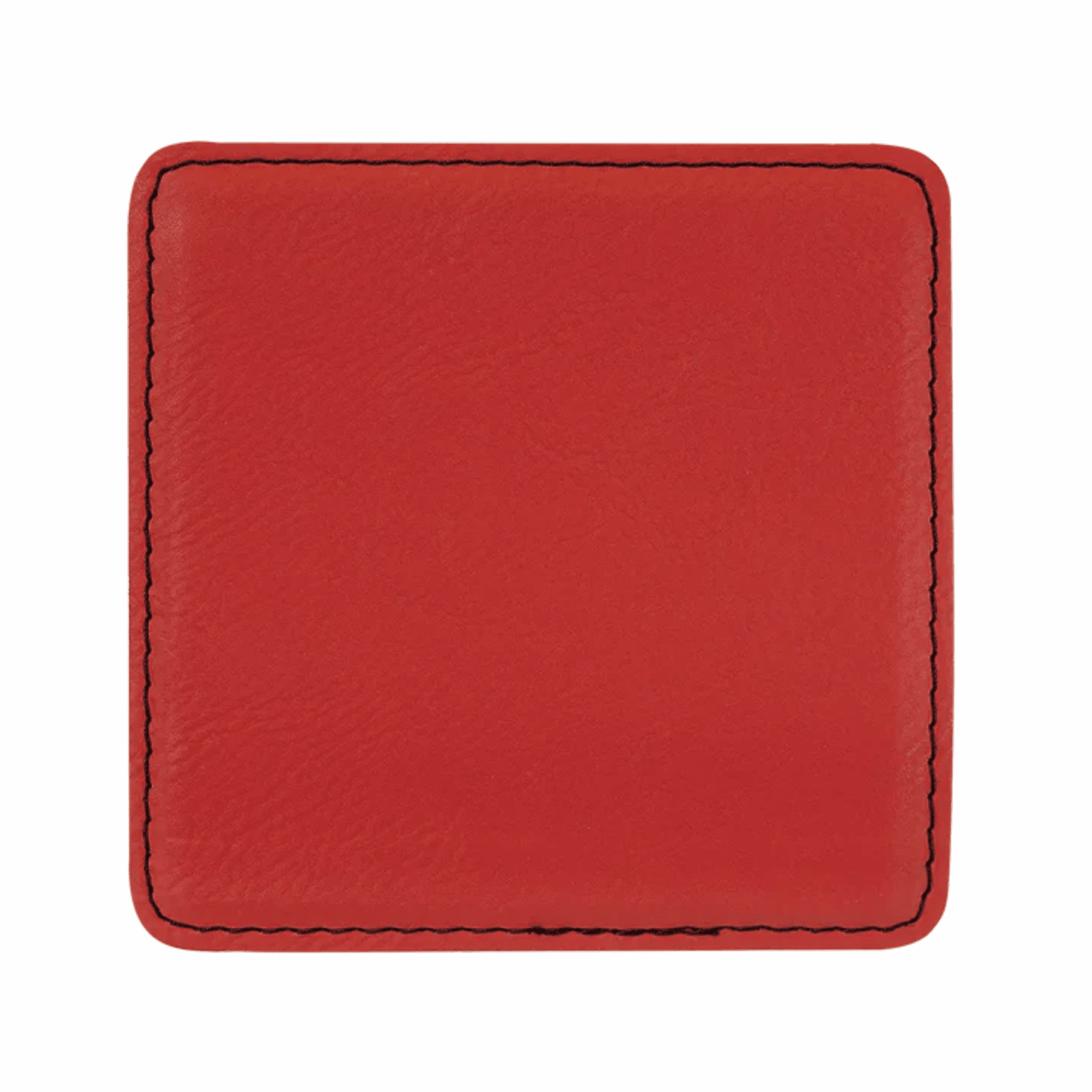 Square Leatherette Coaster Set