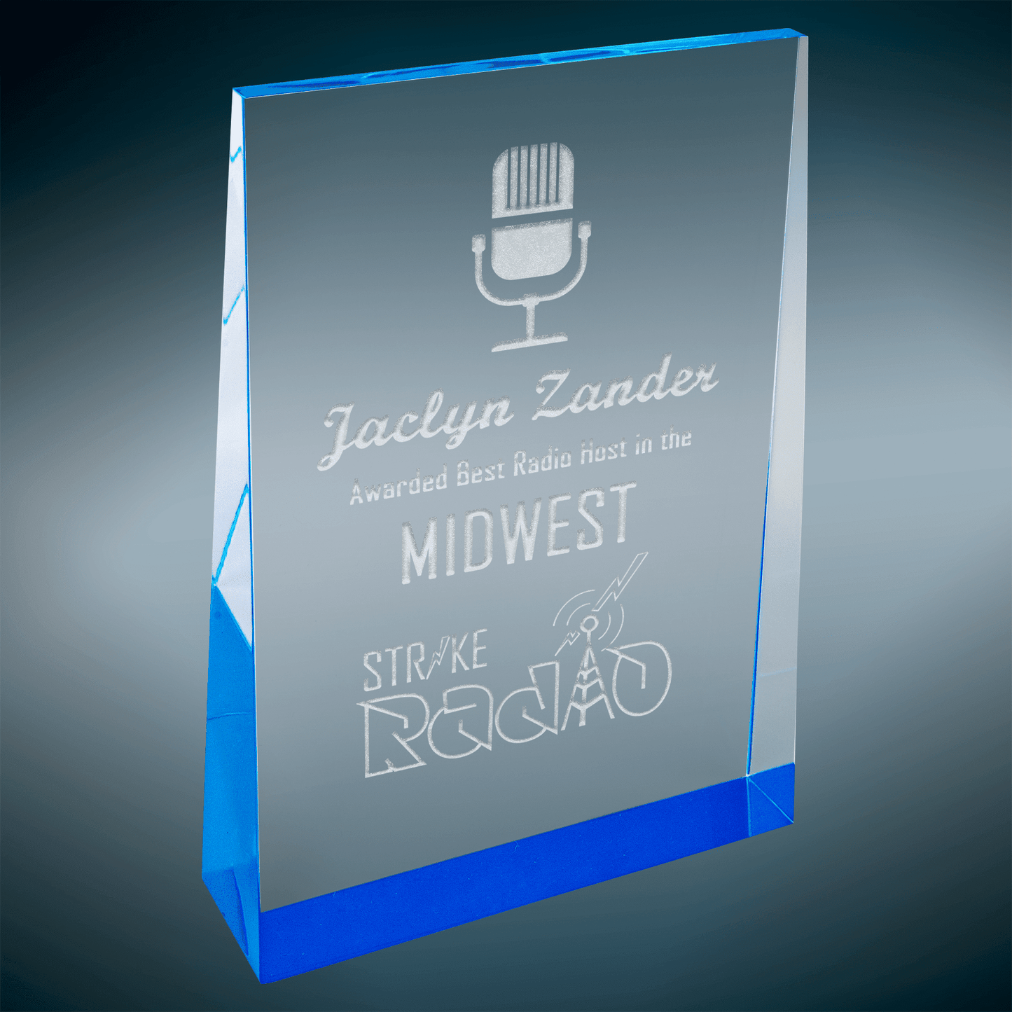 Acrylic Wedge Awards