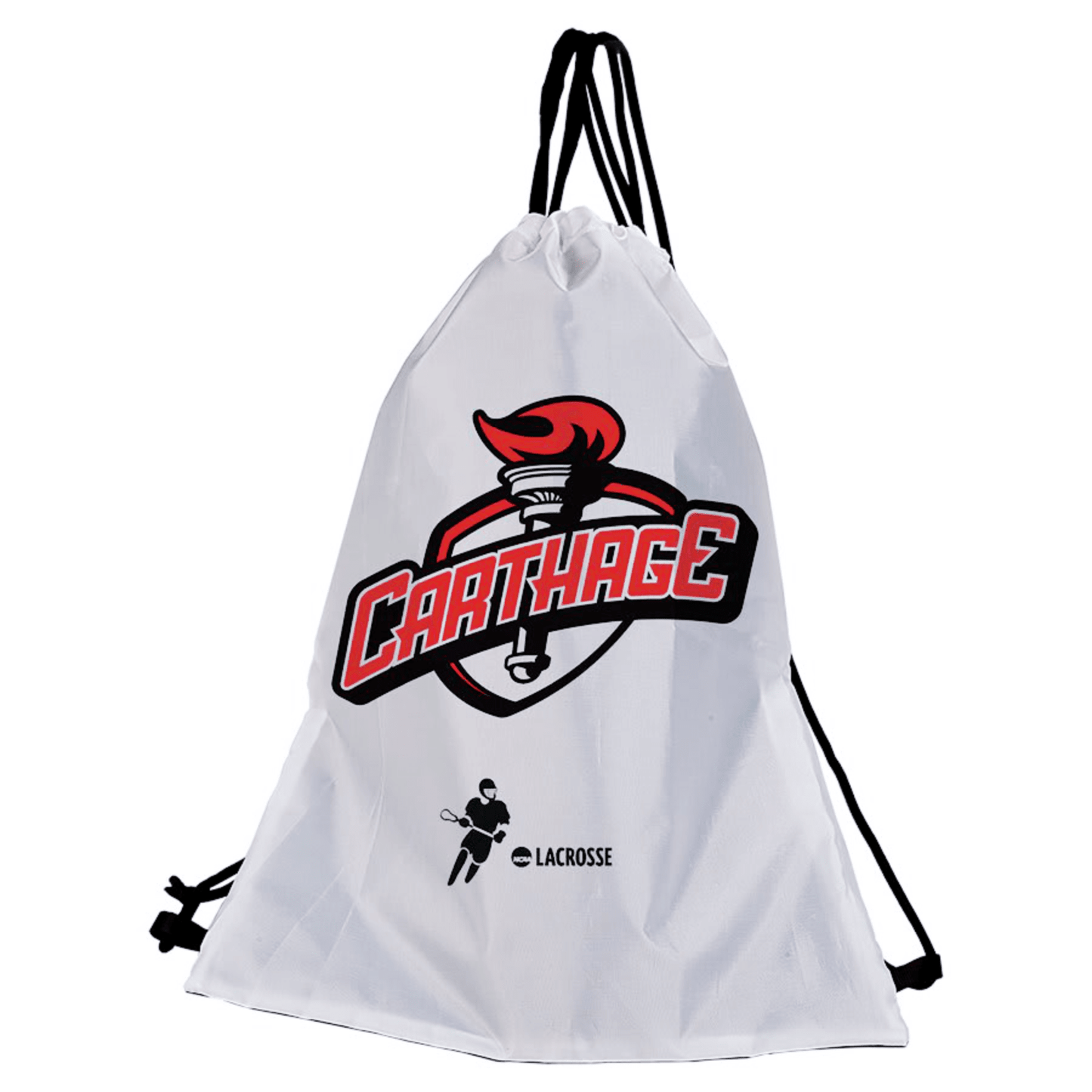 White Drawstring Bag