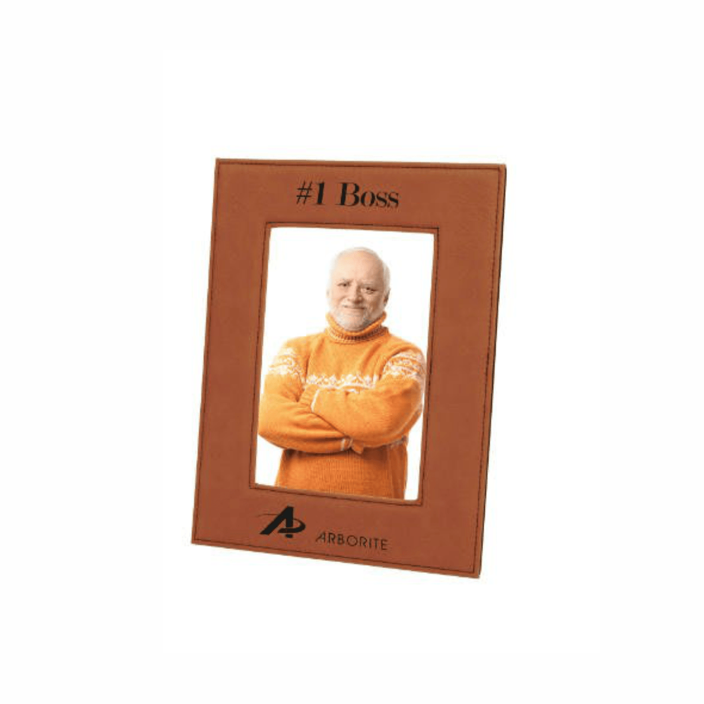Rawhide Brown Leatherette Frames