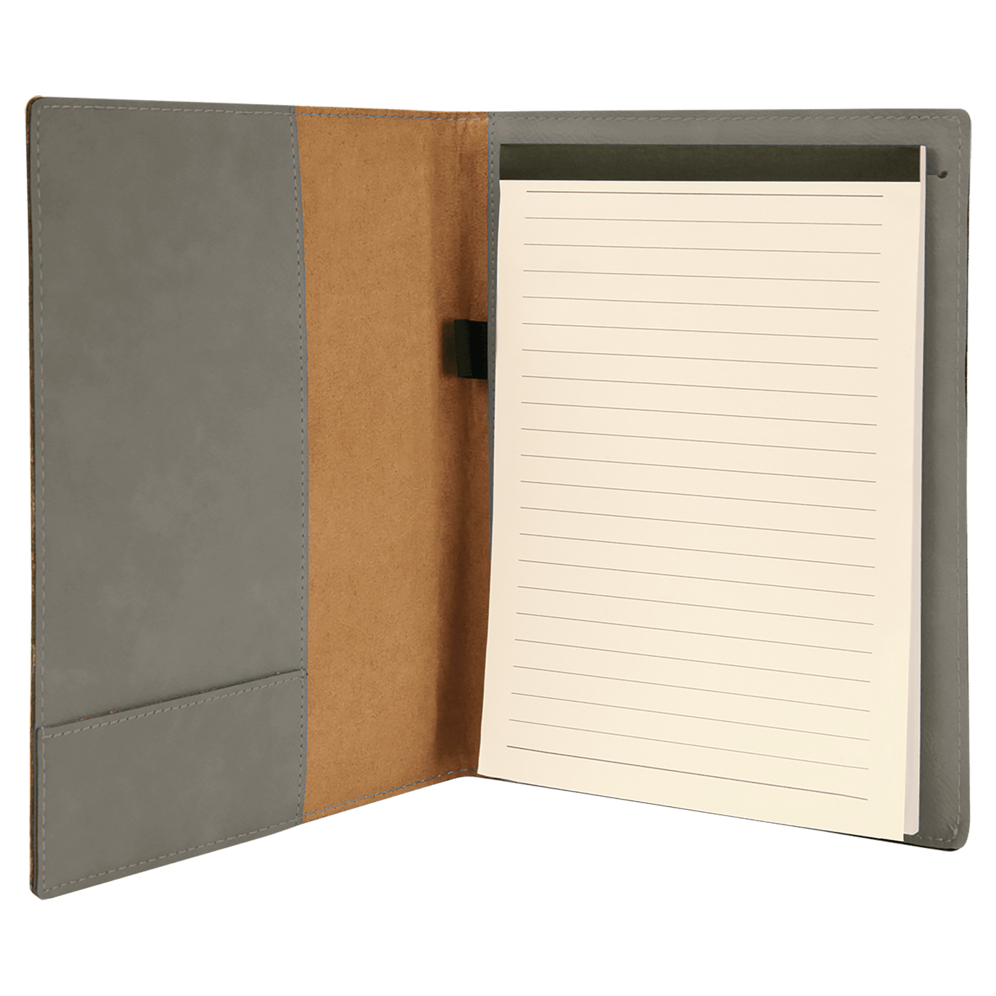 Leatherette Portfolio with Notepad