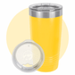 Polar Camel 20 oz. Ringneck Tumbler with Clear Lid