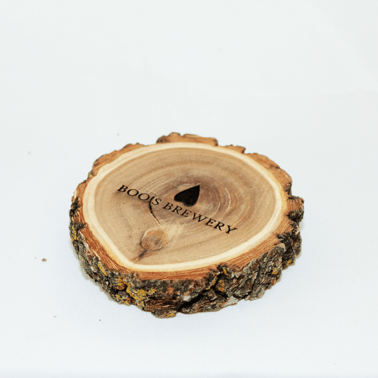 Log Wood Coaster