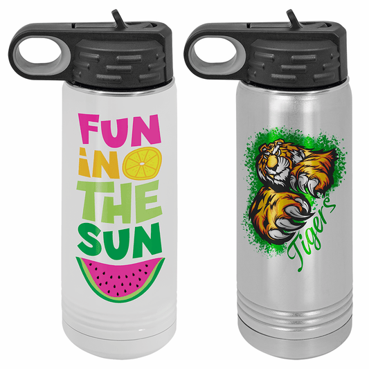 20 oz. Polar Camel Water Bottle with Full Color Graphic