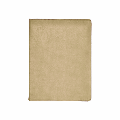 Leatherette Portfolio with Notepad