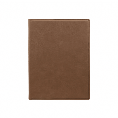 Leatherette Portfolio with Notepad